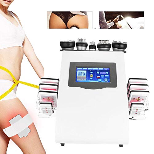 Rosvola 5 en 1 Cuerpo Que Forma el Massager, máquina multipolar del vacío de la radiofrecuencia del Masaje Gordo Profesional 40K para el Uso en el hogar del Balneario del salón(Enchufe de la UE) Rosvola 5 en 1 Cuerpo Que Forma el Massager, máquina multipolar del vacío de la radiofrecuencia del Masaje Gordo Profesional 40K para el Uso en el hogar del Balneario del salón(Enchufe de la UE)
