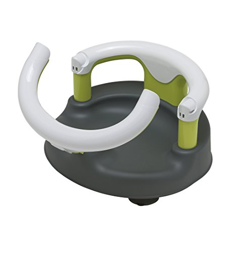 Rotho Babydesign 20429022101 Asiento para bañera, Anillo plegable, Cierre de seguridad para niños, 7-16 meses, Hasta 13kg, Sin BPA, 35x31,3x22cm, Gris/ Blanco/ Manzana Verde Rotho Babydesign 20429022101 Asiento para bañera, Anillo plegable, Cierre de seguridad para niños, 7-16 meses, Hasta 13kg, Sin BPA, 35x31,3x22cm, Gris/ Blanco/ Manzana Verde