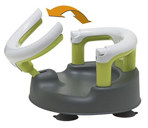 Rotho Babydesign 20429022101 Asiento para bañera, Anillo plegable, Cierre de seguridad para niños, 7-16 meses, Hasta 13kg, Sin BPA, 35x31,3x22cm, Gris/ Blanco/ Manzana Verde Rotho Babydesign 20429022101 Asiento para bañera, Anillo plegable, Cierre de seguridad para niños, 7-16 meses, Hasta 13kg, Sin BPA, 35x31,3x22cm, Gris/ Blanco/ Manzana Verde