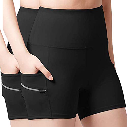 Routinfly Pantalones de yoga para mujer, leggings cortos de cintura alta, pantalones de yoga, pantalones de deporte, pantalones cortos push up, leggins, pantalones deportivos para correr, entrenar.