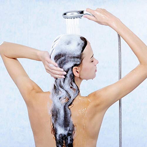 Rovtop Alcachofa de Ducha - Mano la Cabeza de Ducha Ahorro de Agua Extraíble de Cromo Ducha Cabezal de Ducha de Masaje Universal - 5 Modos Rovtop Alcachofa de Ducha - Mano la Cabeza de Ducha Ahorro de Agua Extraíble de Cromo Ducha Cabezal de Ducha de Masaje Universal - 5 Modos