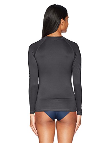 Roxy Rashgaurd - Camiseta de manga larga y manga corta para mujer - Negro - 40 Roxy Rashgaurd - Camiseta de manga larga y manga corta para mujer - Negro - 40