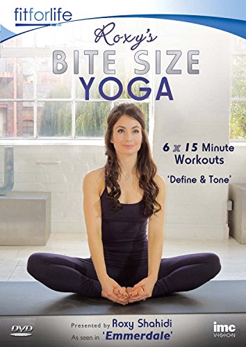 Roxys (Leyla from Emmerdale ITV1) Bite Size Yoga Define & Tone - 6 x 15 Minute Workouts - Fit For Life Series [DVD] [Reino Unido]