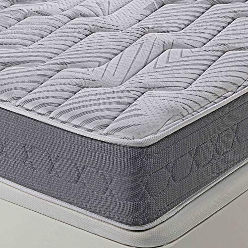 ROYAL SLEEP Colchón viscoelástico Carbono 90x190 firmeza Alta, Gama Alta, Efecto regenerador, Altura 25cm - Colchones Ceramic Plus ROYAL SLEEP Colchón viscoelástico Carbono 90x190 firmeza Alta, Gama Alta, Efecto regenerador, Altura 25cm - Colchones Ceramic Plus