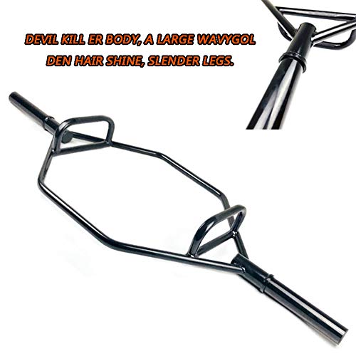 RSGK Barra De Trampa con Barra De 2 Pulgadas, Barra De Trampa Olímpica Cap Barbell, Barra Hexagonal, Barra De Encogimiento De Hombros, Barra De Peso Muerto, Peso Muerto, Entrenamiento De Fuerza RSGK Barra De Trampa con Barra De 2 Pulgadas, Barra De Trampa Olímpica Cap Barbell, Barra Hexagonal, Barra De Encogimiento De Hombros, Barra De Peso Muerto, Peso Muerto, Entrenamiento De Fuerza