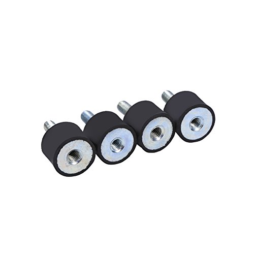Rubber Shock Mounts Set, 4 Pcs Rubber Shock Absorber Mounts Set with Studs M8 M6 Anti Vibration Silentblock for Car Boat (VD20*15 M6*18) Rubber Shock Mounts Set, 4 Pcs Rubber Shock Absorber Mounts Set with Studs M8 M6 Anti Vibration Silentblock for Car Boat (VD20*15 M6*18)