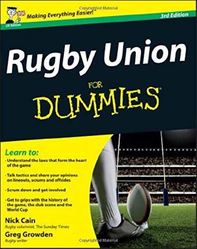 Rugby Union For Dummies Rugby Union For Dummies