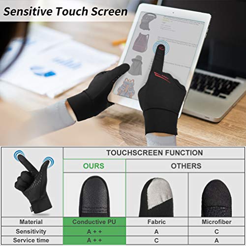 RUNACC Guante de Otoño Invierno Ciclismo Bicicleta Correr Aire Libre Guantes Calientes para Hombres y Mujeres RUNACC Guante de Otoño Invierno Ciclismo Bicicleta Correr Aire Libre Guantes Calientes para Hombres y Mujeres