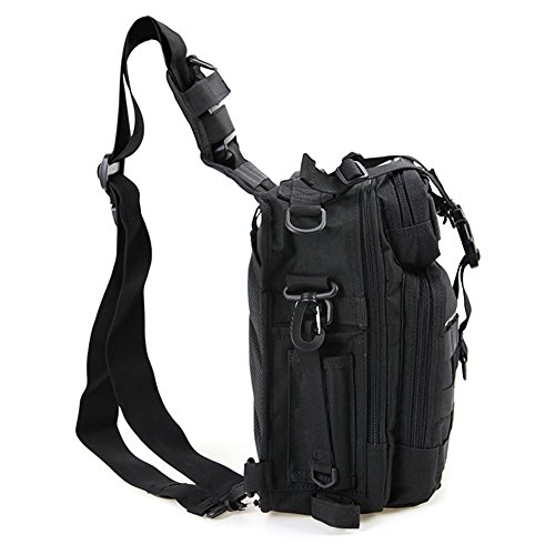 RUNATURE Sling Mochila Molle Tactical Militar de Hombre Mochilas Táctica Combate Militares Ligera Impermeable Bolsa Tactico Deportiva de Hombro Pecho Bandolera RUNATURE Sling Mochila Molle Tactical Militar de Hombre Mochilas Táctica Combate Militares Ligera Impermeable Bolsa Tactico Deportiva de Hombro Pecho Bandolera