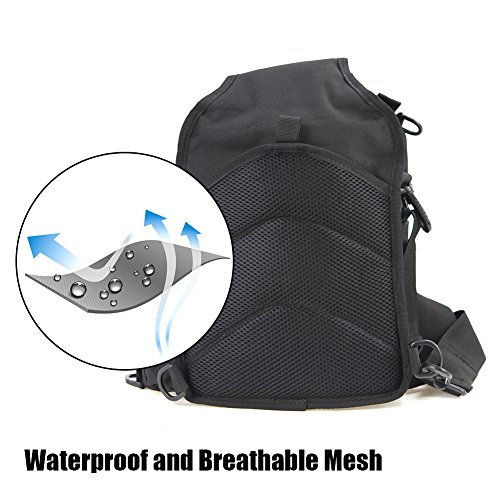RUNATURE Sling Mochila Molle Tactical Militar de Hombre Mochilas Táctica Combate Militares Ligera Impermeable Bolsa Tactico Deportiva de Hombro Pecho Bandolera RUNATURE Sling Mochila Molle Tactical Militar de Hombre Mochilas Táctica Combate Militares Ligera Impermeable Bolsa Tactico Deportiva de Hombro Pecho Bandolera