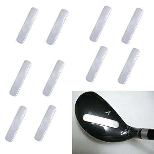Rungao 10 cintas con peso de plomo para añadir peso oscilante para palos de golf, raqueta de tenis, putter de hierro Rungao 10 cintas con peso de plomo para añadir peso oscilante para palos de golf, raqueta de tenis, putter de hierro