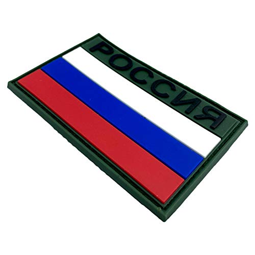 Rusia Rusia bandera rusa Airsoft PVC Morale Cosplay Patch