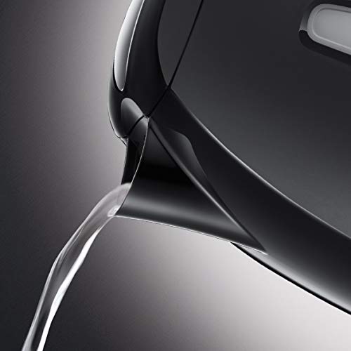Russell Hobbs Textures - (Hervidor de Agua Eléctrico, 2400 W, 1.7 L, Plástico Alto Brillo, sin BPA, Negro) ref. 22591-70 Russell Hobbs Textures - (Hervidor de Agua Eléctrico, 2400 W, 1.7 L, Plástico Alto Brillo, sin BPA, Negro) ref. 22591-70