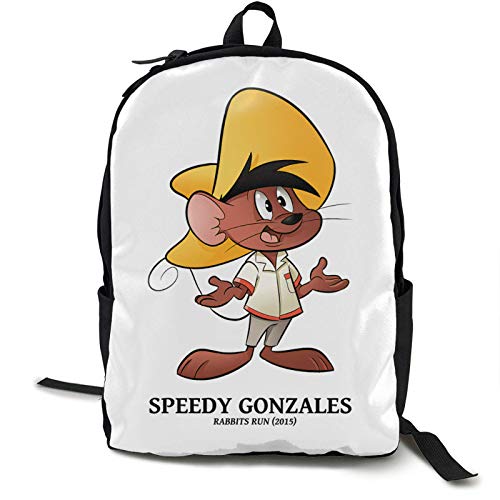 S-pee-dy Gon-zales Mochila clásica de hombro para hombre y mujer