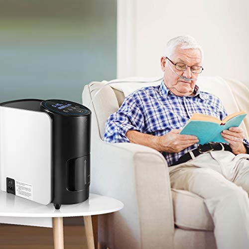 S SMAUTOP Concentrador de oxígeno, 1-7L / min Máquina de oxígeno Purificador de aire para el hogar 93% de alta pureza para el hogar S SMAUTOP Concentrador de oxígeno, 1-7L / min Máquina de oxígeno Purificador de aire para el hogar 93% de alta pureza para el hogar