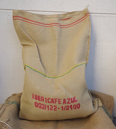 SABOREATE Y CAFE THE FLAVOUR SHOP Tela de Saco de Café de Origen Brasil Reutilizado para Tapizar de Yute Arpillera 100% Natural (70 cm x 1 metro) SABOREATE Y CAFE THE FLAVOUR SHOP Tela de Saco de Café de Origen Brasil Reutilizado para Tapizar de Yute Arpillera 100% Natural (70 cm x 1 metro)