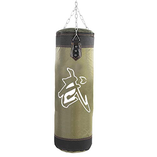 Saco de arena vacío, gancho de boxeo de entrenamiento vacío Saco de arena Kick Fight Saco de arena de saco de boxeo Saco de arena(verde 120cm) Saco de arena vacío, gancho de boxeo de entrenamiento vacío Saco de arena Kick Fight Saco de arena de saco de boxeo Saco de arena(verde 120cm)