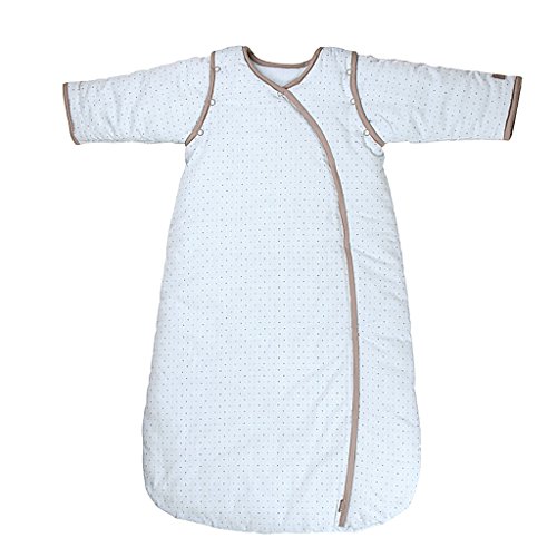 Saco de Dormir Todo el año 3 TOG Mangas Extraíbles - Niñito Sacos para Dormir 12-36 Meses,Azul