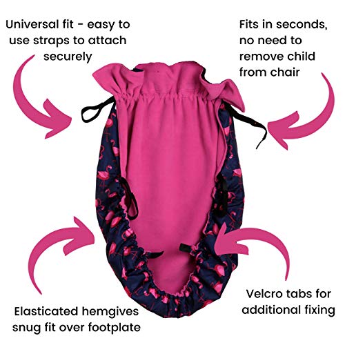 Saco infantil para sillas de ruedas y cochecitos pediátricos - Negro Saco infantil para sillas de ruedas y cochecitos pediátricos - Negro