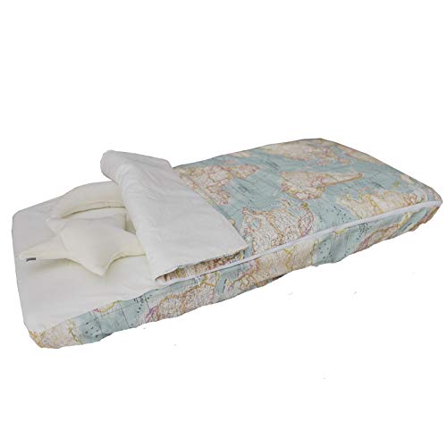 Saco Nórdico con Cremallera y Ajustable evita que se Destapen por la Noche. Funda Nórdica para Cuna Bebé o Cama Incluye Relleno (MapaMundi, Cuna 60x120) Saco Nórdico con Cremallera y Ajustable evita que se Destapen por la Noche. Funda Nórdica para Cuna Bebé o Cama Incluye Relleno (MapaMundi, Cuna 60x120)