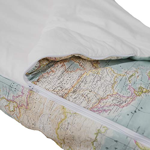 Saco Nórdico con Cremallera y Ajustable evita que se Destapen por la Noche. Funda Nórdica para Cuna Bebé o Cama Incluye Relleno (MapaMundi, Cuna 60x120) Saco Nórdico con Cremallera y Ajustable evita que se Destapen por la Noche. Funda Nórdica para Cuna Bebé o Cama Incluye Relleno (MapaMundi, Cuna 60x120)