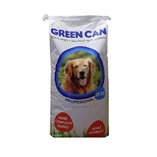 Saco pienso Comida para Perros GREENCAN 20 KG