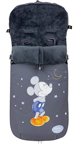 Saco POLAR de Invierno de Silla de Paseo - (Universal-Bugaboo-Mclaren) - Mickey Moon - OFERTA