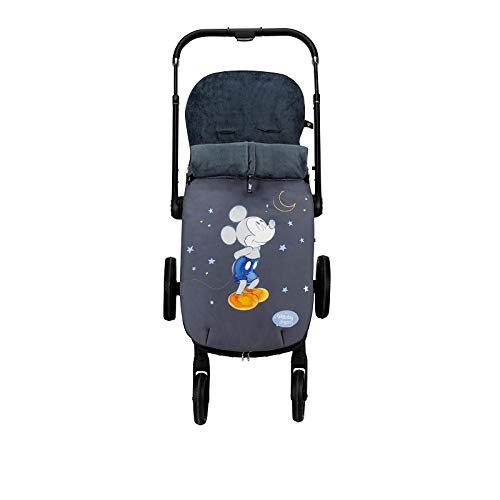 Saco POLAR de Invierno de Silla de Paseo - (Universal-Bugaboo-Mclaren) - Mickey Moon - OFERTA