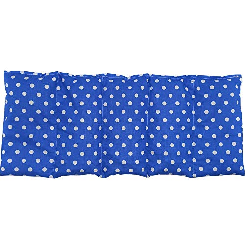Saco térmico “Alma azul” – 47 X 20 cm (XL) – relleno con 800gr de huesos de cereza - para microondas y congelador Saco térmico “Alma azul” – 47 X 20 cm (XL) – relleno con 800gr de huesos de cereza - para microondas y congelador