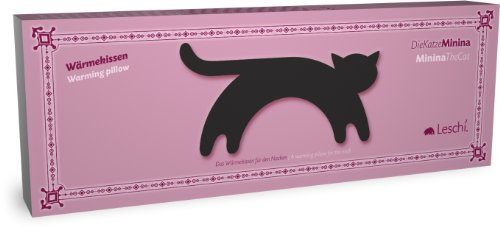 SACO TÉRMICO Leschi de semillas para microondas/para la tensión cervical/Animal: Gata Minina, de pie, rosa SACO TÉRMICO Leschi de semillas para microondas/para la tensión cervical/Animal: Gata Minina, de pie, rosa