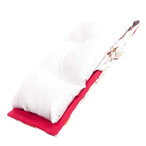 Saco Térmico Semillas Multiusos - Almohada para Calentar en Microondas (30x17 cm) - Bolsa de Calor - Cojín de Semillas con Funda Lavable, Tela de Algodón 100% y Olor a Lavanda (Perritos) Saco Térmico Semillas Multiusos - Almohada para Calentar en Microondas (30x17 cm) - Bolsa de Calor - Cojín de Semillas con Funda Lavable, Tela de Algodón 100% y Olor a Lavanda (Perritos)