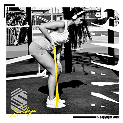Sadaya - Bandas Elasticas Fitness/Bandas de Resistencia/Resistence Loop Bands, eBook en Español y Portugués + Bolsa, Juego de 5 Cintas elásticas con 5 Niveles de Fuerza, para Yoga, Pilates, Crossfit Sadaya - Bandas Elasticas Fitness/Bandas de Resistencia/Resistence Loop Bands, eBook en Español y Portugués + Bolsa, Juego de 5 Cintas elásticas con 5 Niveles de Fuerza, para Yoga, Pilates, Crossfit