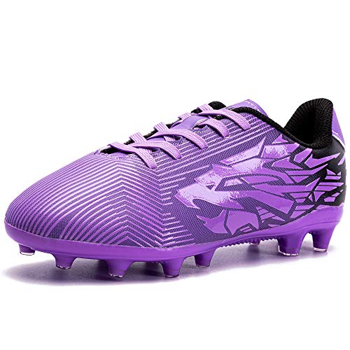 Saekeke Zapatillas de Fútbol Niña Botas de Fútbol Niños Corte bajo FG/AG Aire Libre Atletismo Botas de Fútbol para Niño TF Zapatos de Fútbol Morado Unisex EU 37 Saekeke Zapatillas de Fútbol Niña Botas de Fútbol Niños Corte bajo FG/AG Aire Libre Atletismo Botas de Fútbol para Niño TF Zapatos de Fútbol Morado Unisex EU 37
