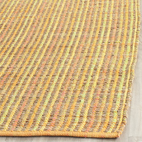 Safavieh Málaga algodón y Yute Alfombra, Gris, 91 x 152 cm-p, Spring, Matrimonio Safavieh Málaga algodón y Yute Alfombra, Gris, 91 x 152 cm-p, Spring, Matrimonio