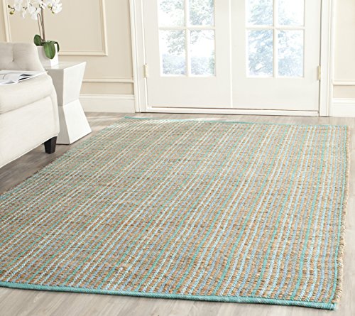 Safavieh "Málaga algodón y Yute Alfombra, Verde, 91 x 152 x 1.6 cm-p, Verde, 91 x 152 cm Safavieh "Málaga algodón y Yute Alfombra, Verde, 91 x 152 x 1.6 cm-p, Verde, 91 x 152 cm