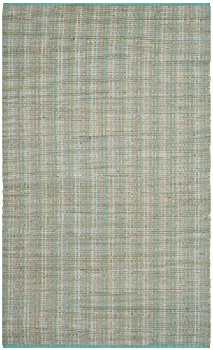 Safavieh "Málaga algodón y Yute Alfombra, Verde, 91 x 152 x 1.6 cm-p, Verde, 91 x 152 cm Safavieh "Málaga algodón y Yute Alfombra, Verde, 91 x 152 x 1.6 cm-p, Verde, 91 x 152 cm