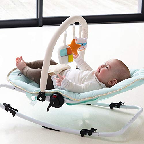 Safety 1st Koala Gandulita reclinable para bebé con funcion mecedora, Hamaca con arco de juego, ligera y compacta, color happy Day Safety 1st Koala Gandulita reclinable para bebé con funcion mecedora, Hamaca con arco de juego, ligera y compacta, color happy Day