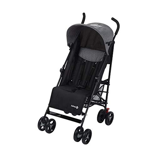 Safety 1st Rainbow Silla de Paseo ultraligera pesa solo 6,6 kg, Plegable y compacta, Reclinable de multi posiciónes, reposapiés adjustable, color black Chic Safety 1st Rainbow Silla de Paseo ultraligera pesa solo 6,6 kg, Plegable y compacta, Reclinable de multi posiciónes, reposapiés adjustable, color black Chic