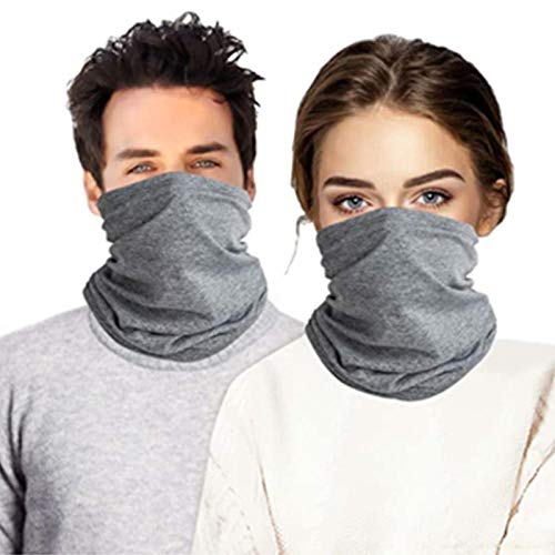 Safiman Maschera per Il Collo Ghetta, Alta Elasticità, Unisex Traspirante Lavabile Riutilizzabile, Traspirante Leggera Polvere E Bandane Protezione Solare UV per Uomini Donne All'Aperto