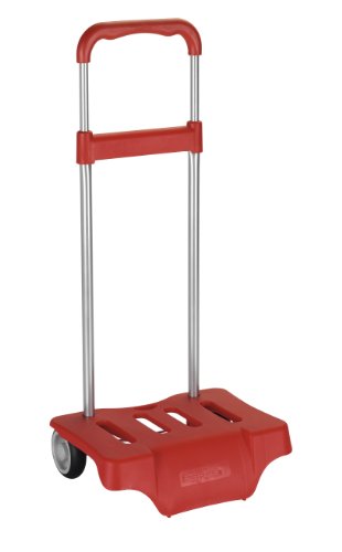 Safta 641076905 - Carrito, Portamochilas, Color Rojo, 50 cm