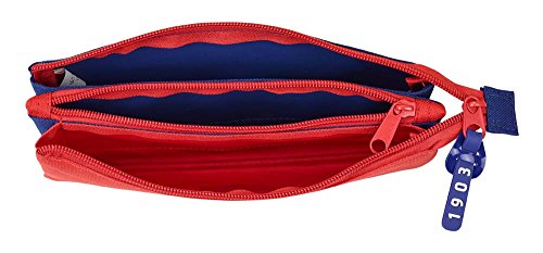 Safta Estuche Escolar Atlético De Madrid "Coraje" Oficial 220x30x100mm Safta Estuche Escolar Atlético De Madrid "Coraje" Oficial 220x30x100mm