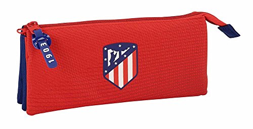 Safta Estuche Escolar Atlético De Madrid "Coraje" Oficial 220x30x100mm Safta Estuche Escolar Atlético De Madrid "Coraje" Oficial 220x30x100mm