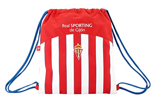Safta Saco Plano Real Sporting De Gijon Oficial Saco Plano Grande 350x400mm Safta Saco Plano Real Sporting De Gijon Oficial Saco Plano Grande 350x400mm