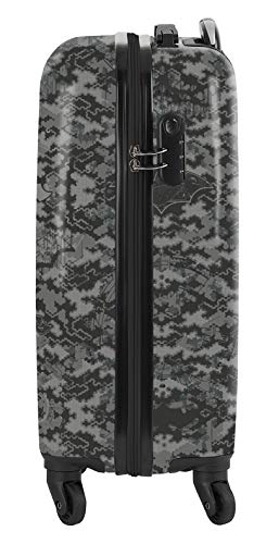 Safta Trolley Cabina 20'' Maleta Ruedas y Candado de Seguridad de Batman Night, 345x200x550mm, Gris/Negro Safta Trolley Cabina 20'' Maleta Ruedas y Candado de Seguridad de Batman Night, 345x200x550mm, Gris/Negro