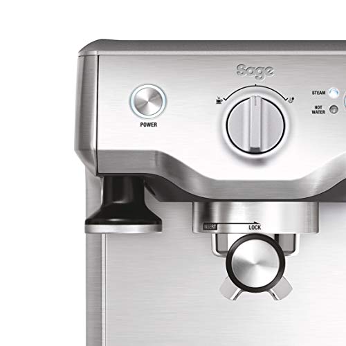 Sage Appliances SES810 the Duo Temp Pro, Cafetera espresso, Cappuccinatore, 15 Bar, Acero Inoxidable cepillado sin manchas