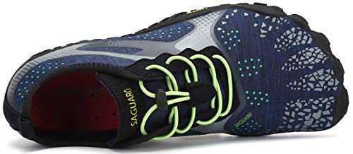 SAGUARO Hombre Mujer Minimalistas Zapatillas de Deporte Trail Running Calzado Caminar Cómodas Senderismo Ciclismo Ligeras Deportivas Andar Trekking Montaña Agua Exterior Interior(Azul, 46 EU) SAGUARO Hombre Mujer Minimalistas Zapatillas de Deporte Trail Running Calzado Caminar Cómodas Senderismo Ciclismo Ligeras Deportivas Andar Trekking Montaña Agua Exterior Interior(Azul, 46 EU)