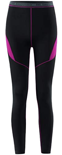 SAGUARO Ropa Interior Termica Mujer Invierno Conjunto Térmico Cálida Transpirable Set de Ropa Esquí Rosa Gr.42