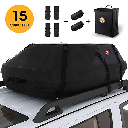 Sailnovo Cofre Techo de Coche Portaequipajes Techo Coche Maletero 425 litros Sailnovo Cofre Techo de Coche Portaequipajes Techo Coche Maletero 425 litros