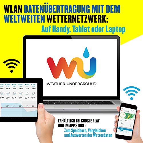 sainlogic FT0300 - Sainlogic - Estación meteorológica WLAN, negro sainlogic FT0300 - Sainlogic - Estación meteorológica WLAN, negro