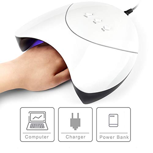 Saint-Acior Lámpara de Uñas UV/LED 36W Curado de Esmalte de Gel Esmalte de Uñas Semipermanente Uñas de Gel Kit de Manicura 10pcs con Base Coat Top Coat Soak off 8ml Manicura Kit Saint-Acior Lámpara de Uñas UV/LED 36W Curado de Esmalte de Gel Esmalte de Uñas Semipermanente Uñas de Gel Kit de Manicura 10pcs con Base Coat Top Coat Soak off 8ml Manicura Kit